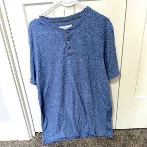 PD&C Henley Tee Blue XL